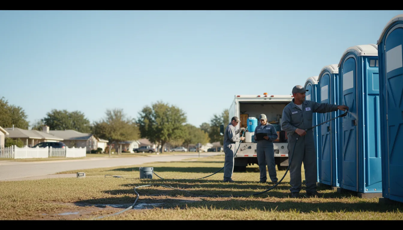 Long-Term Portable Toilet Rental in Gas City, IN near me